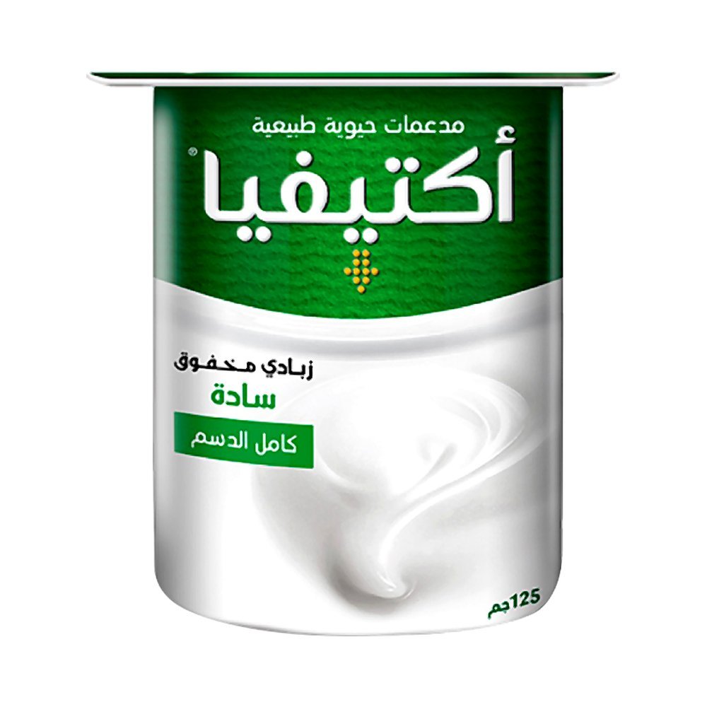 أكتيفيا زبادي كامل الدسم 125جرام