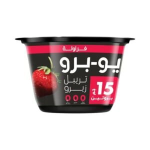 يوبرو زبادي بروتين فراولة 150 جم