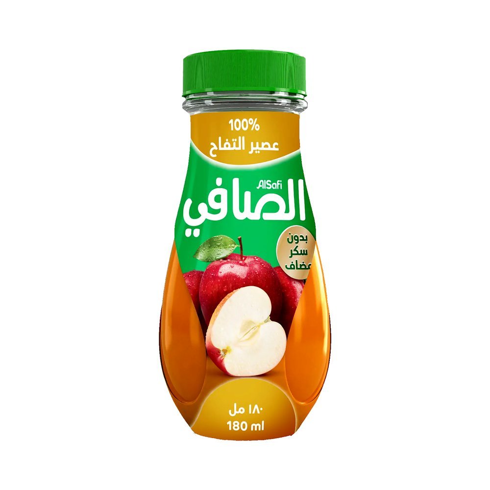الصافي عصير تفاح 180مل