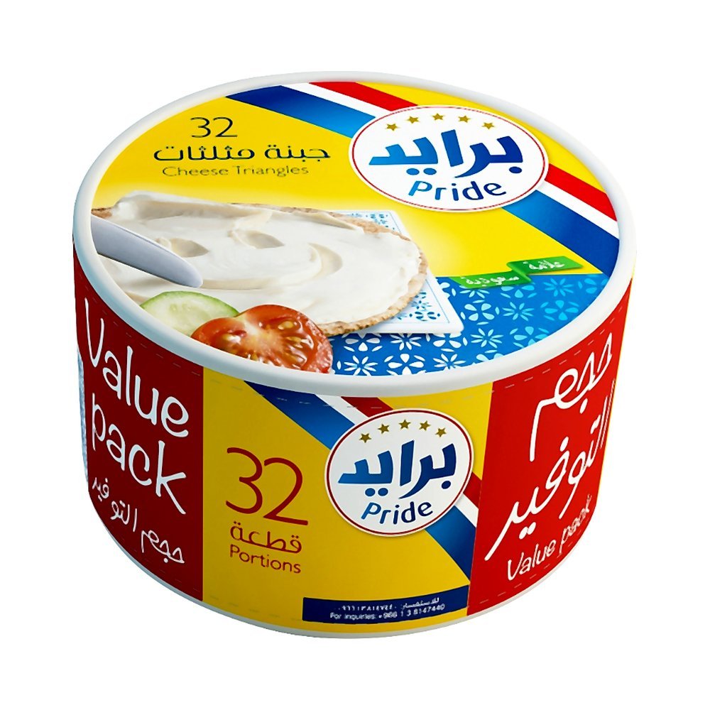 برايد جبنة مثلثات 32 حصة