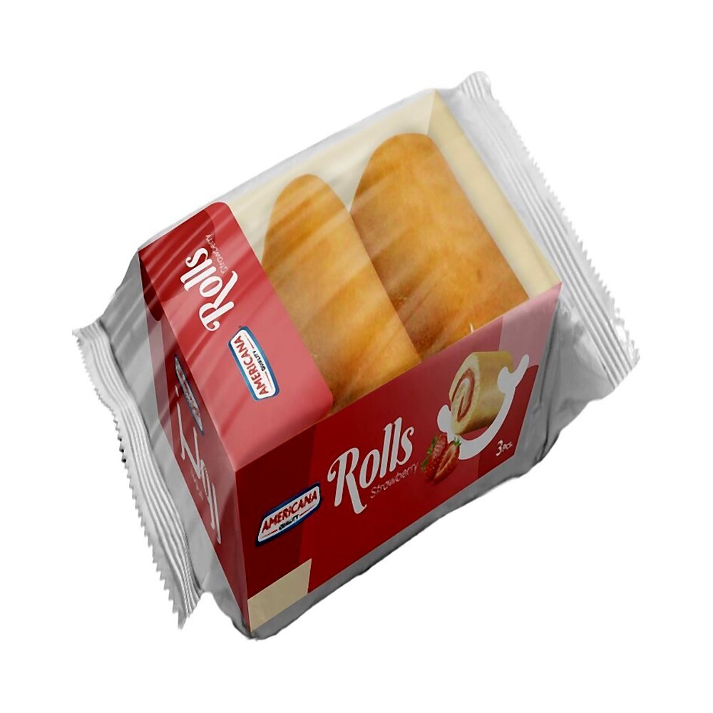 أمريكانا رول بالفراولة 60 جرام