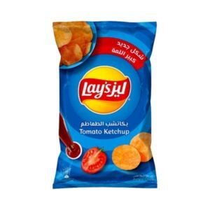 ليز رقائق البطاطس، بالكاتشب، 155 غ