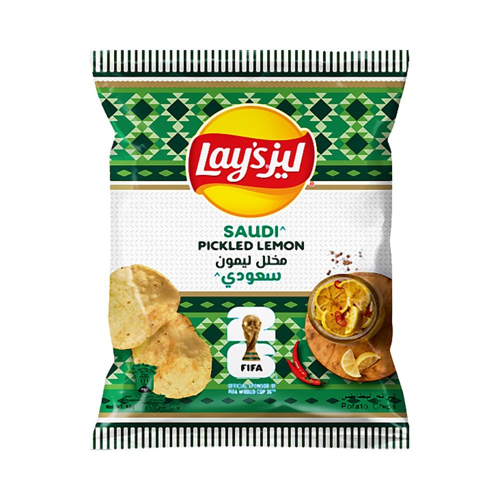 ليز شيبس سعودي مخلل ليمون 45 غرام