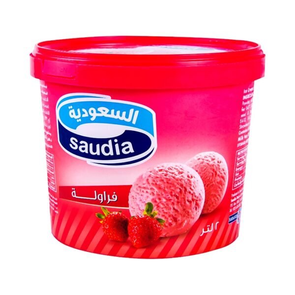 السعودية ايسكريم فراولة 2 لتر