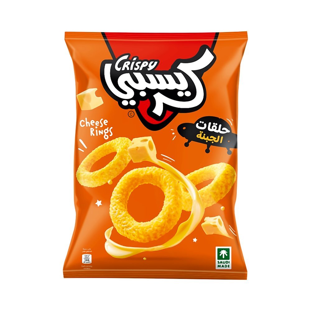 كريسبي رينجز بالجبن 90 جم