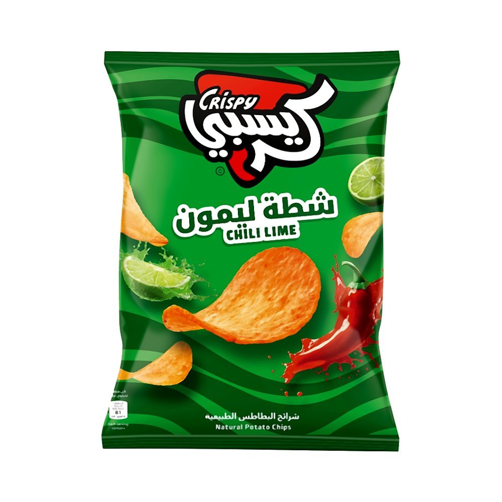 كريسبي رقائق شطة ليمون 110 جم