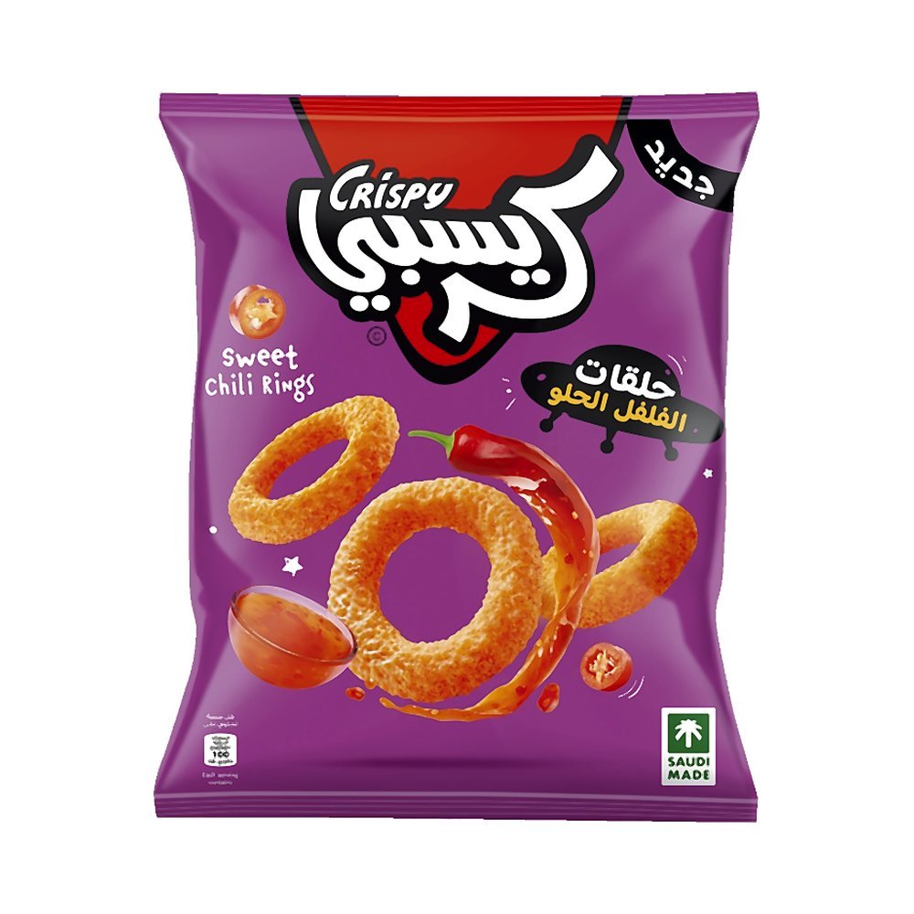 كريسبي حلقات الفلفل الحلو 90 جم