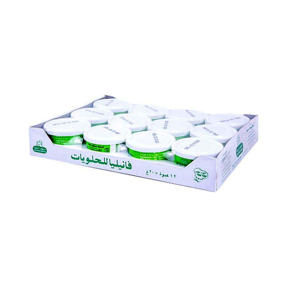 حلواني فانيليا محلاة 12 × 20 جم