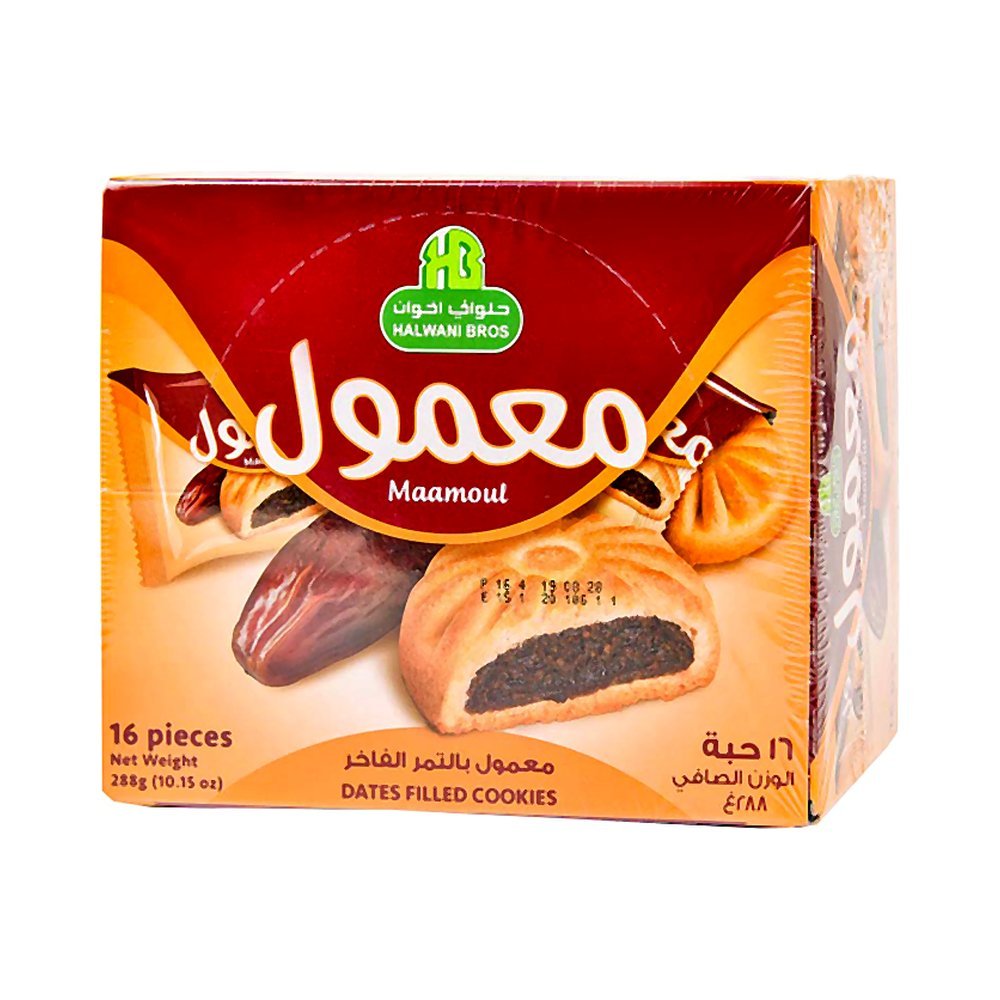 حلواني إخوان معمول بالتمر عبوة 16*18جم
