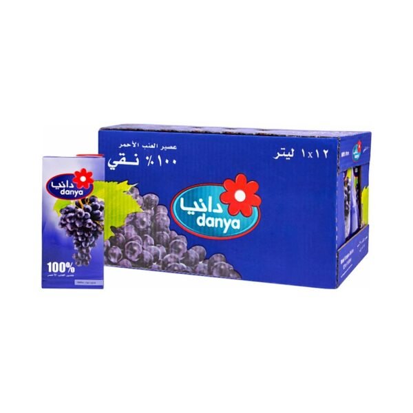 دانيا عنب أحمر 12*1لتر