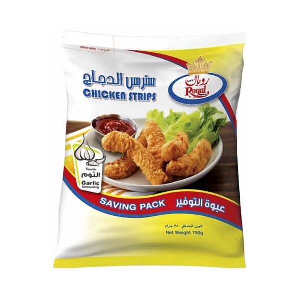 رويال ستريبس الدجاج 750 جم