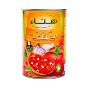 هناء طماطم مع بصل و ثوم400جم
