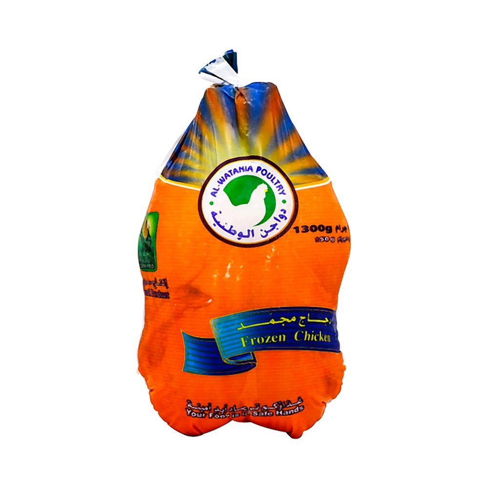 الوطنية دجاج مجمد 1300 جرام