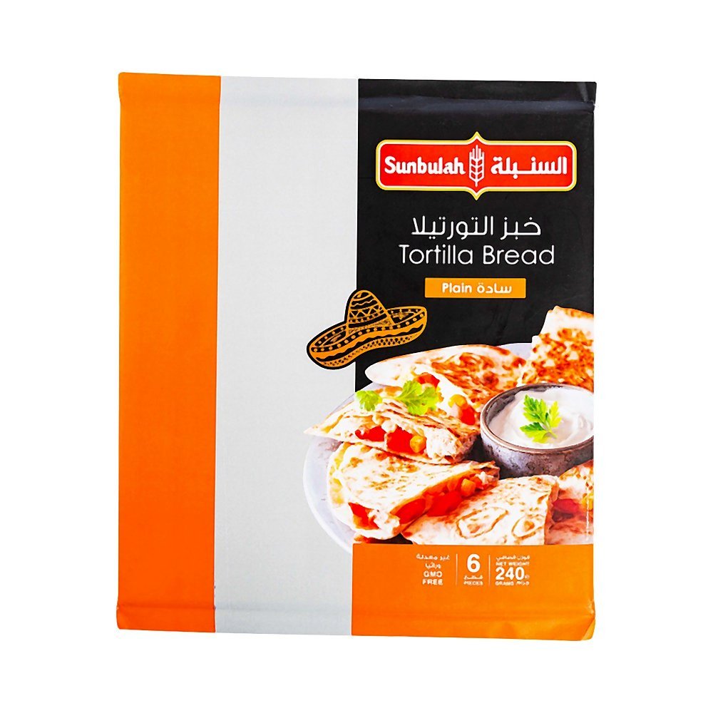 سنبلة تورتيلا سادة 240 جم
