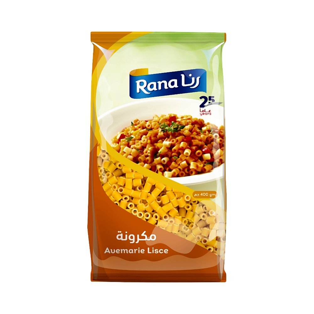 رنا مكرونة خواتم مخططة 400 جم