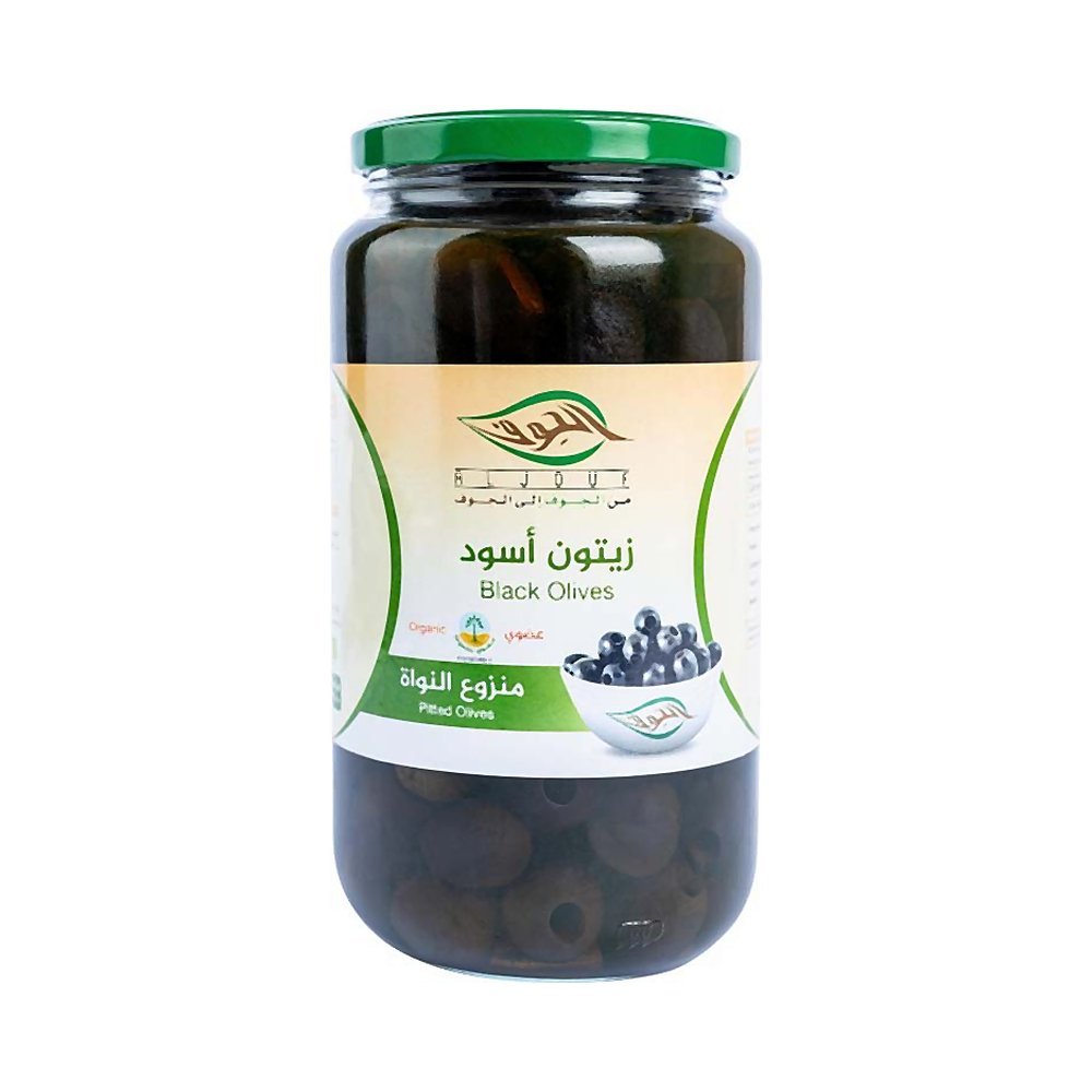 الجوف زيتون أسود منزوع النواة 1 كجم