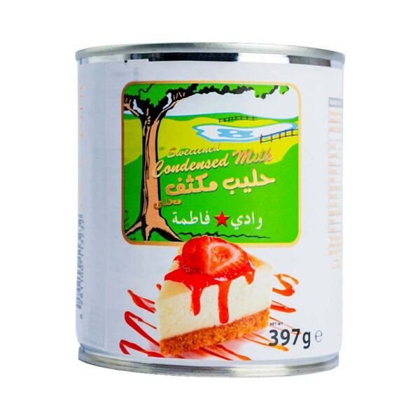 وادي فاطمة حليب مكثف 397 جم