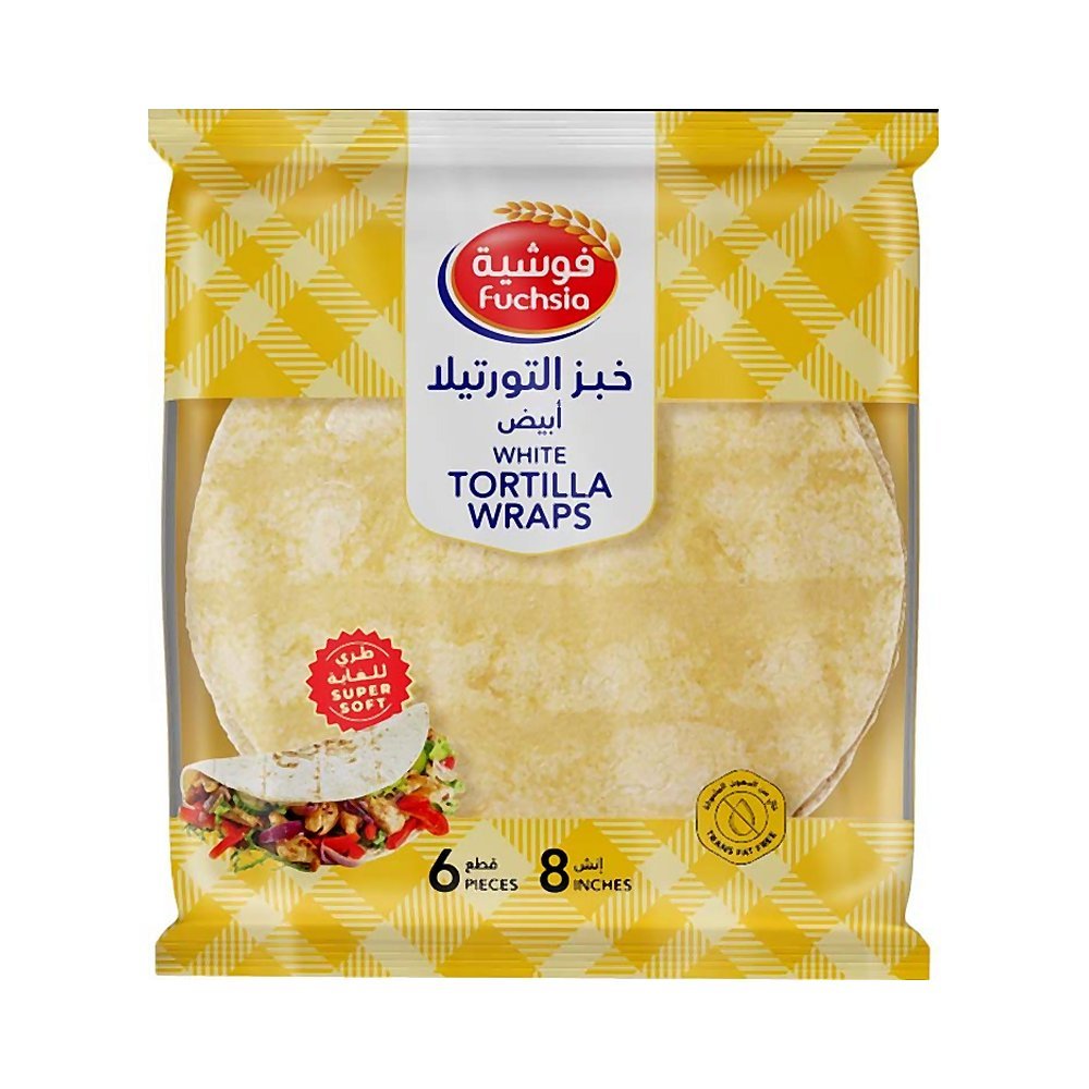 خبز التورتيلا أبيض 250جم