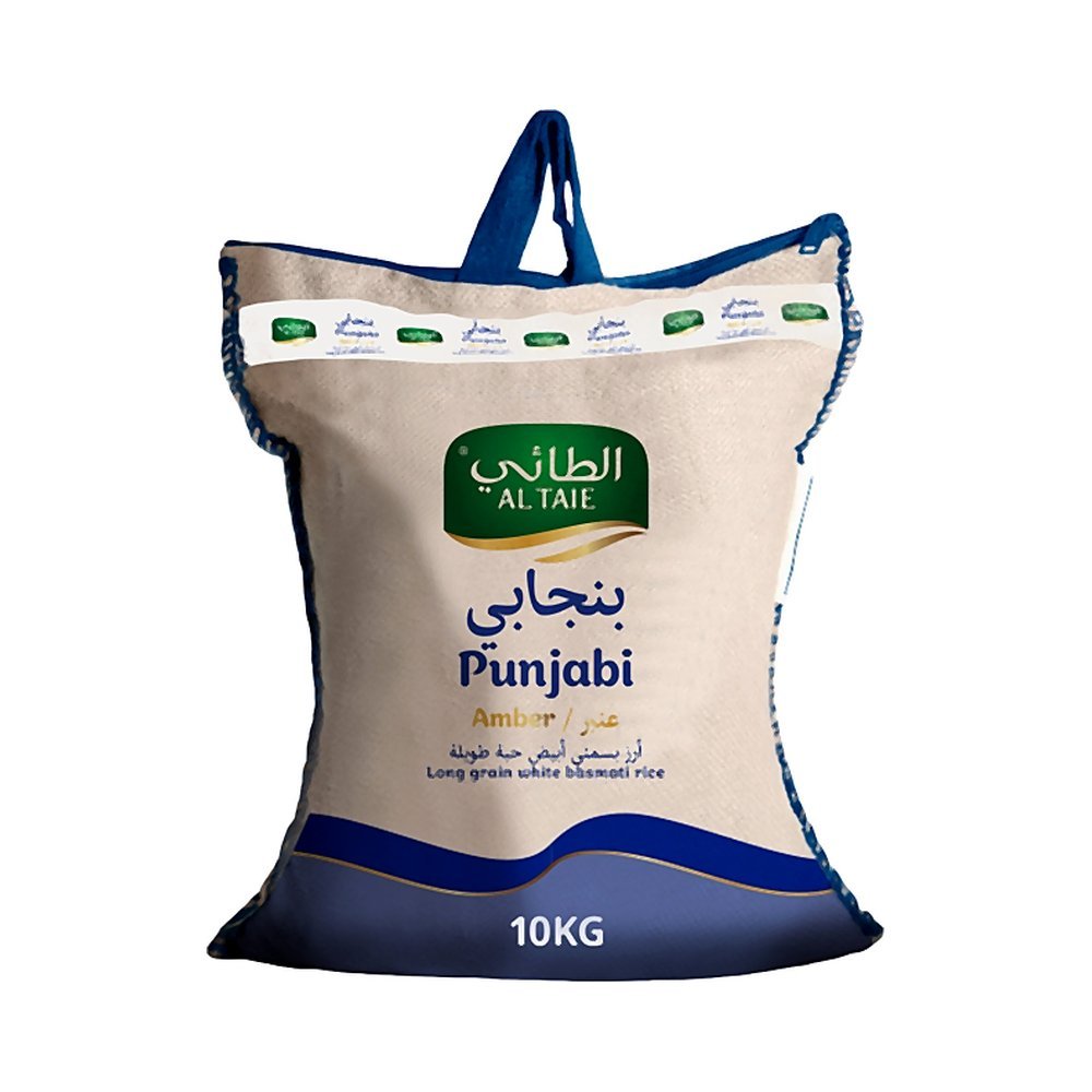 الطائي بنجابي أرز بسمتي أبيض حبة طويلة 10كجم