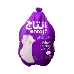 إنتاج دجاج كامل كيس 1100ج