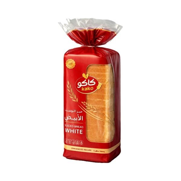 كاكو خبز توست أبيض مقطع 570 جم