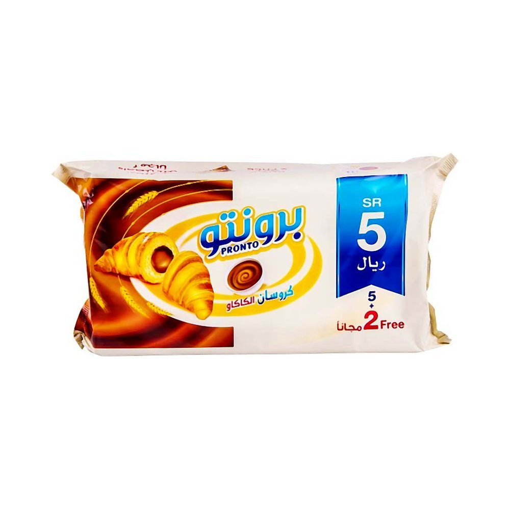 برونتو كرواسون بالكاكاو 55 جرام × 7