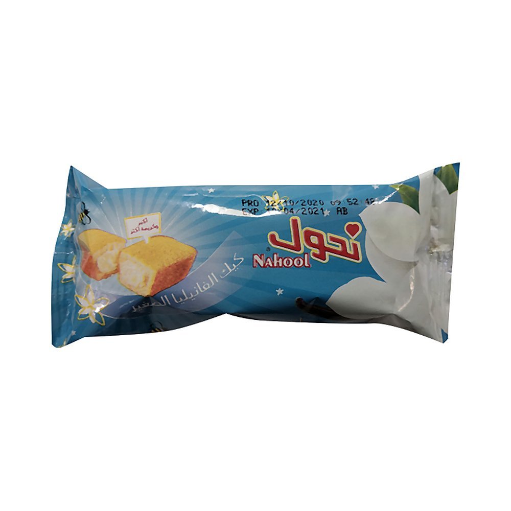 نحول كيك رول صغير بنكهة الفانيليا 23 جم