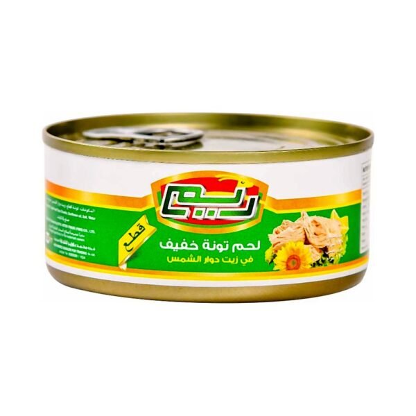 ريم تونة لايت قطع في زيت دوار الشمس 170 جم