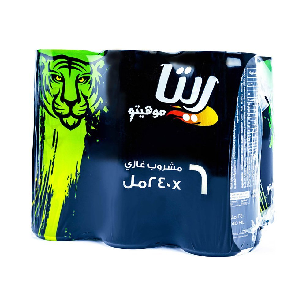 ريتا مشروب غازي موهيتو 6×240 مل