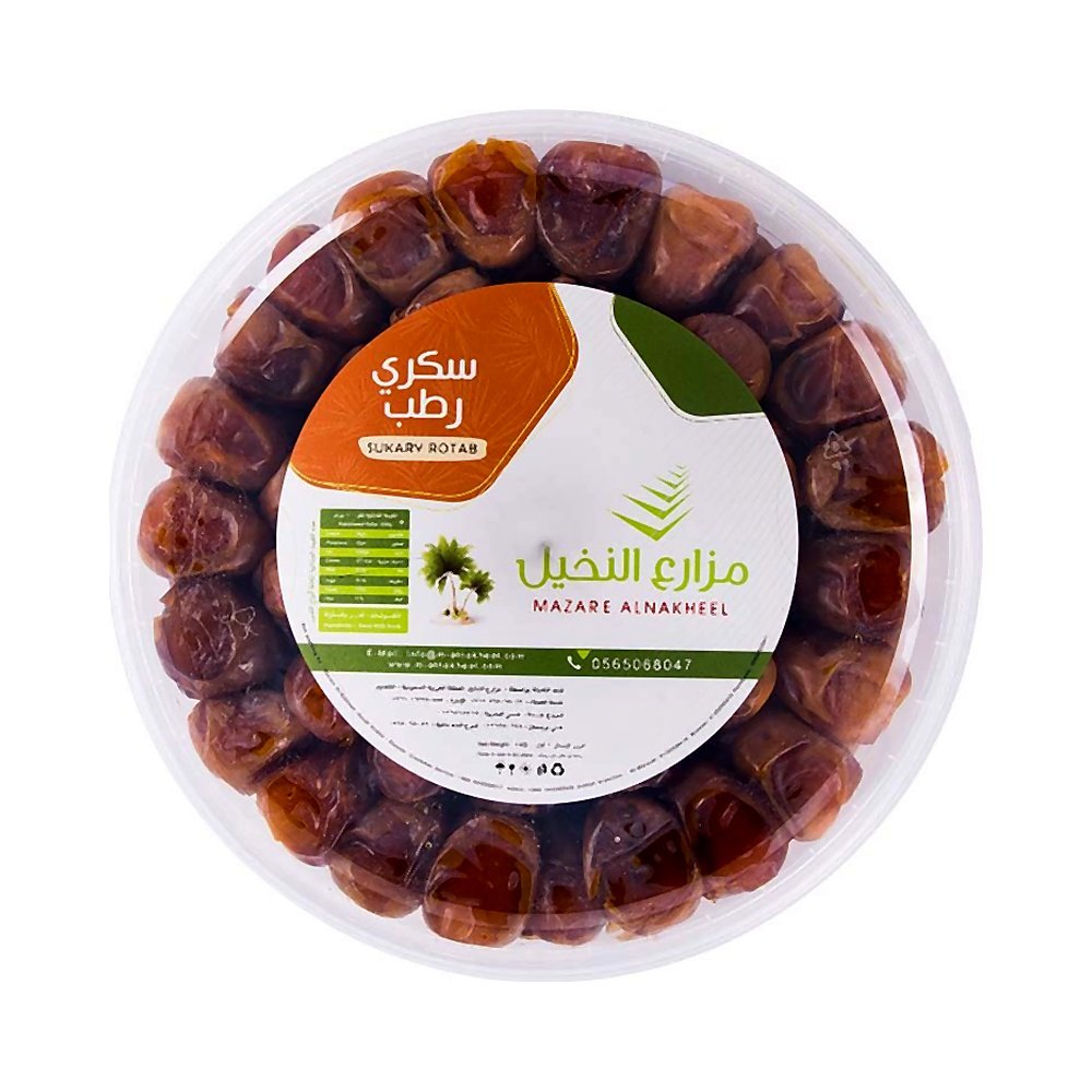 تمر سكري رطب مزارع النخيل 1 كجم