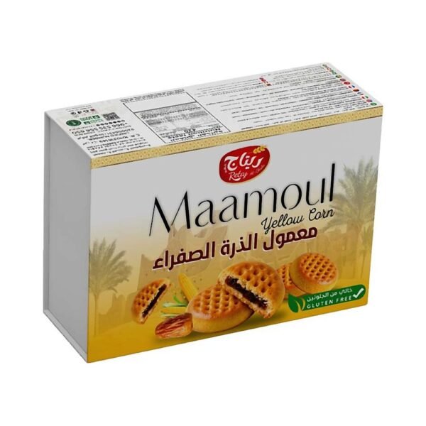 معمول ذرة بدون جلوتين وسكر380ج
