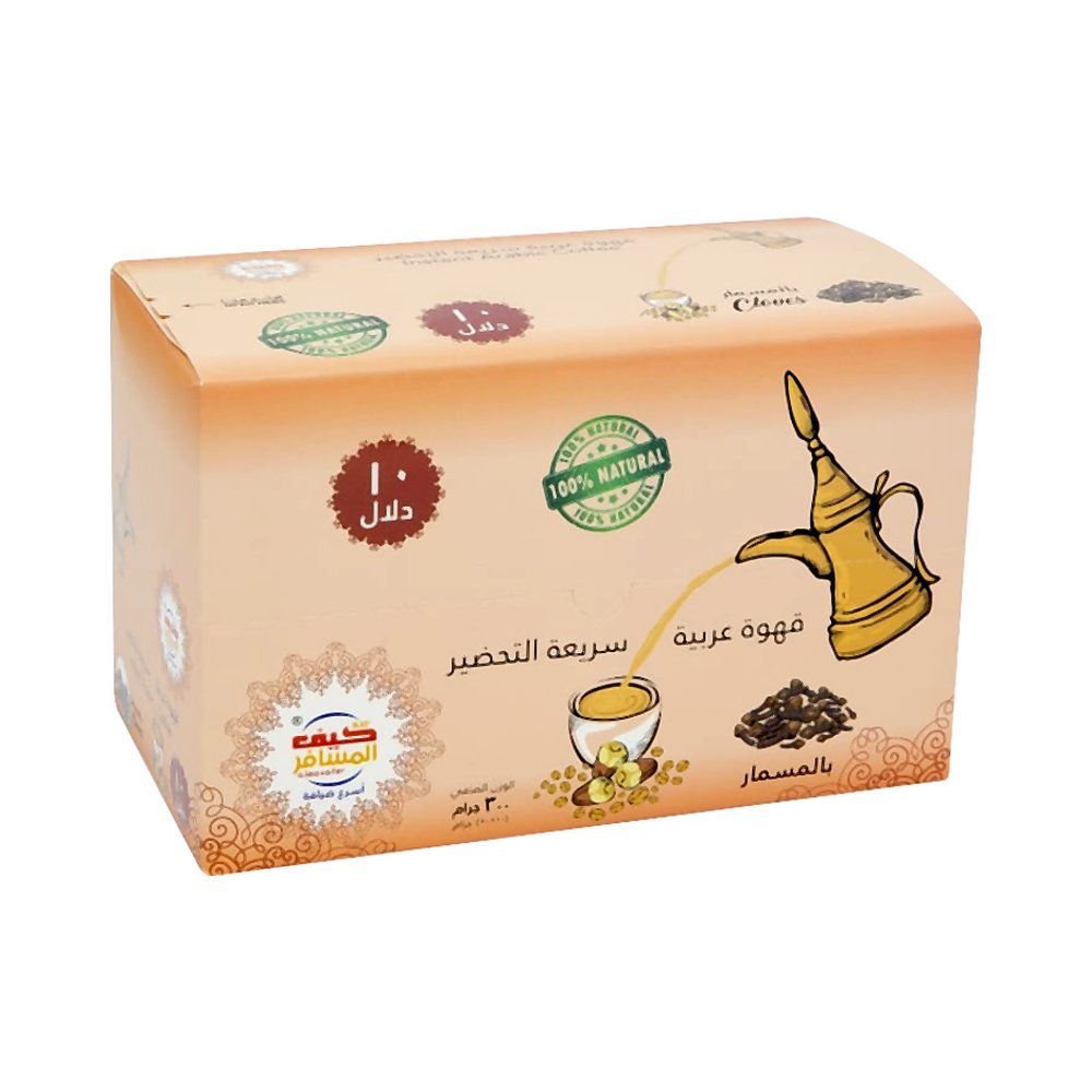 كيف المسافر قهوة عربية بالقرنفل 10×30 جم