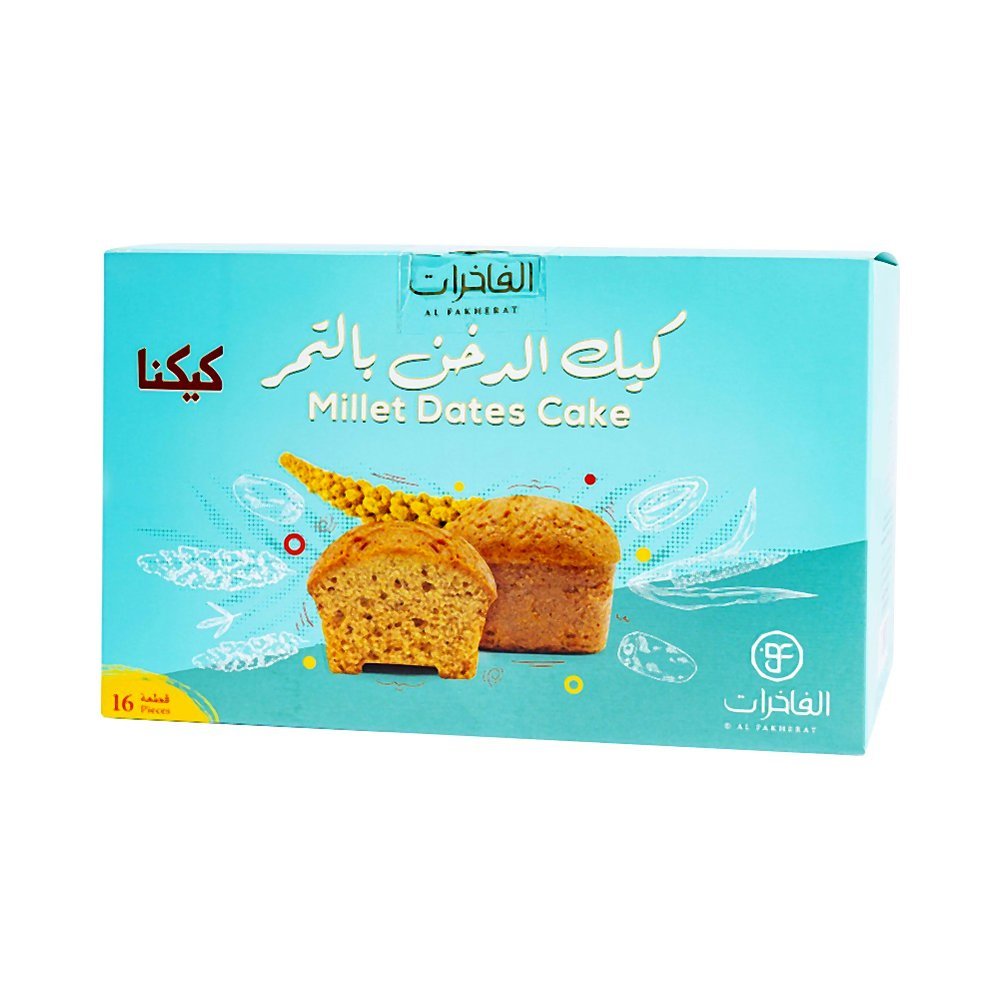 الفاخرة كيك الدخن بالتمر 12×350 جم