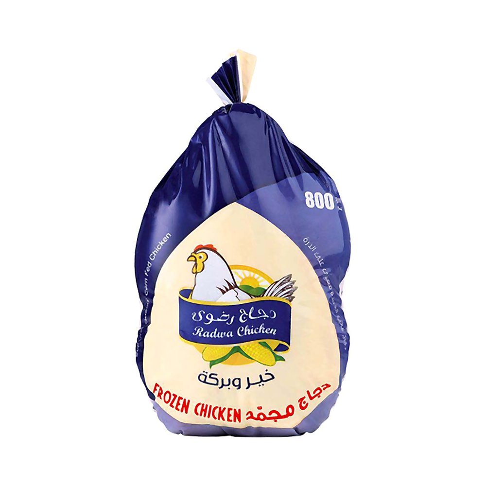 رضوى دجاج كامل مجمد 800 جم