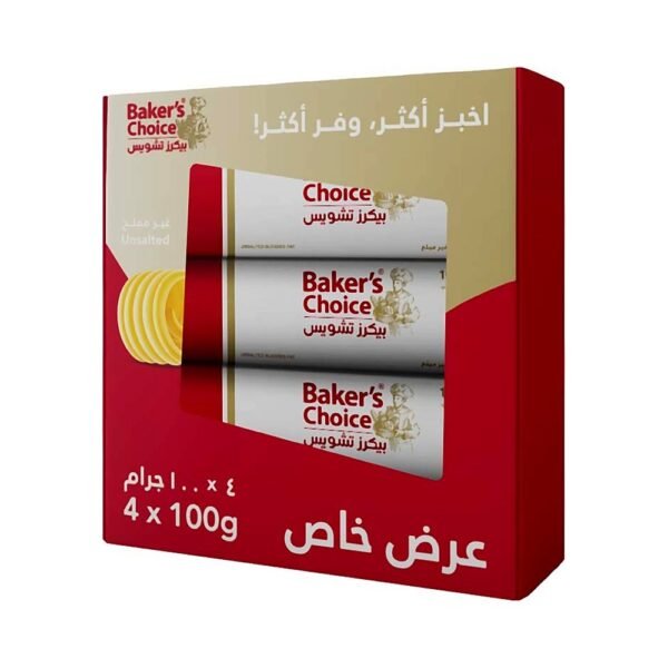 بيكرز شويس خليط دهن غير مملح 4×100 جم