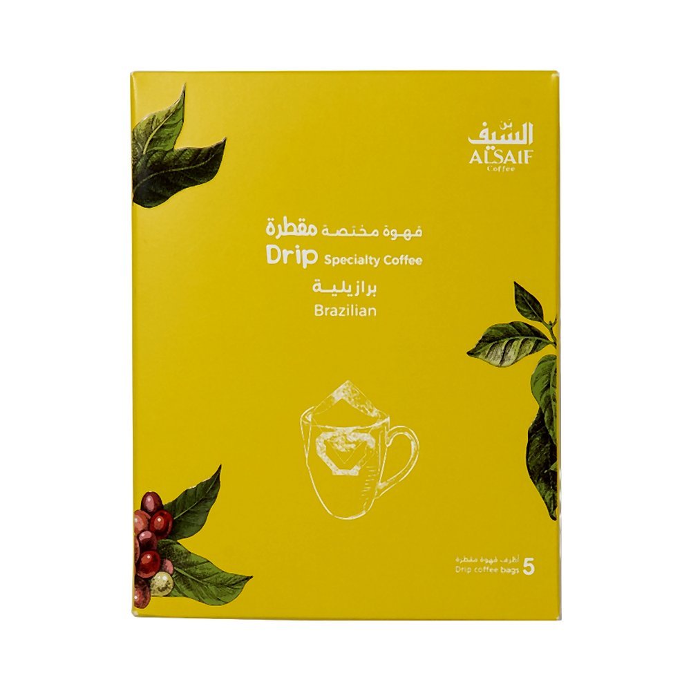 السيف قهوة مقطرة برازيلية 5×12 جم