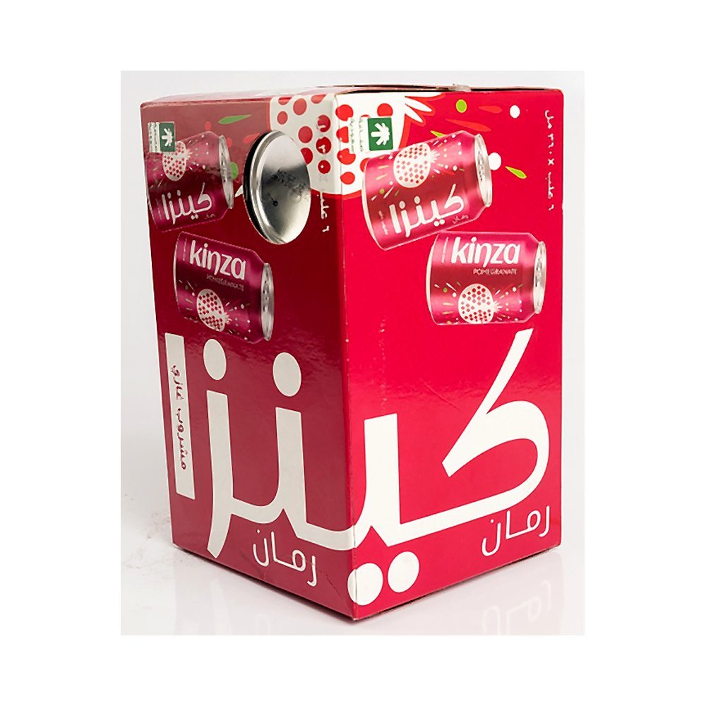كينزا مشروب غازي بنكهة الرمان 6×360 مل