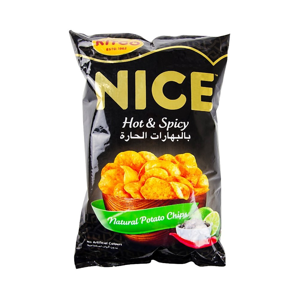 كيتكو نايس شيبس حار وسبايسي 150 جم