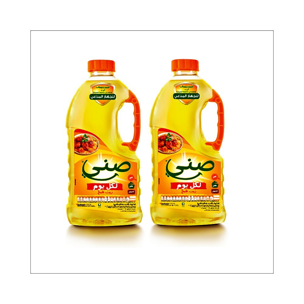 صني زيت دوار الشمس خليط نباتي 2×1.5 لتر