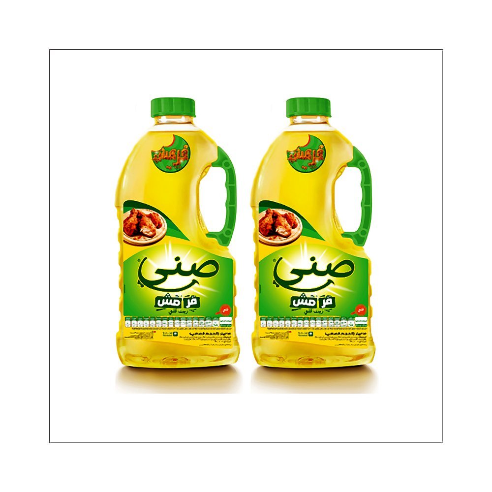 صني زيت نباتي عبوة مزدوجة 2×1.5 لتر