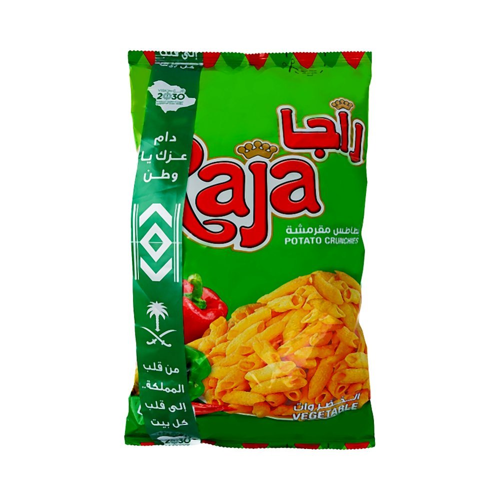 راجا بطاطس كرانشز نكهة خضار 120 غ