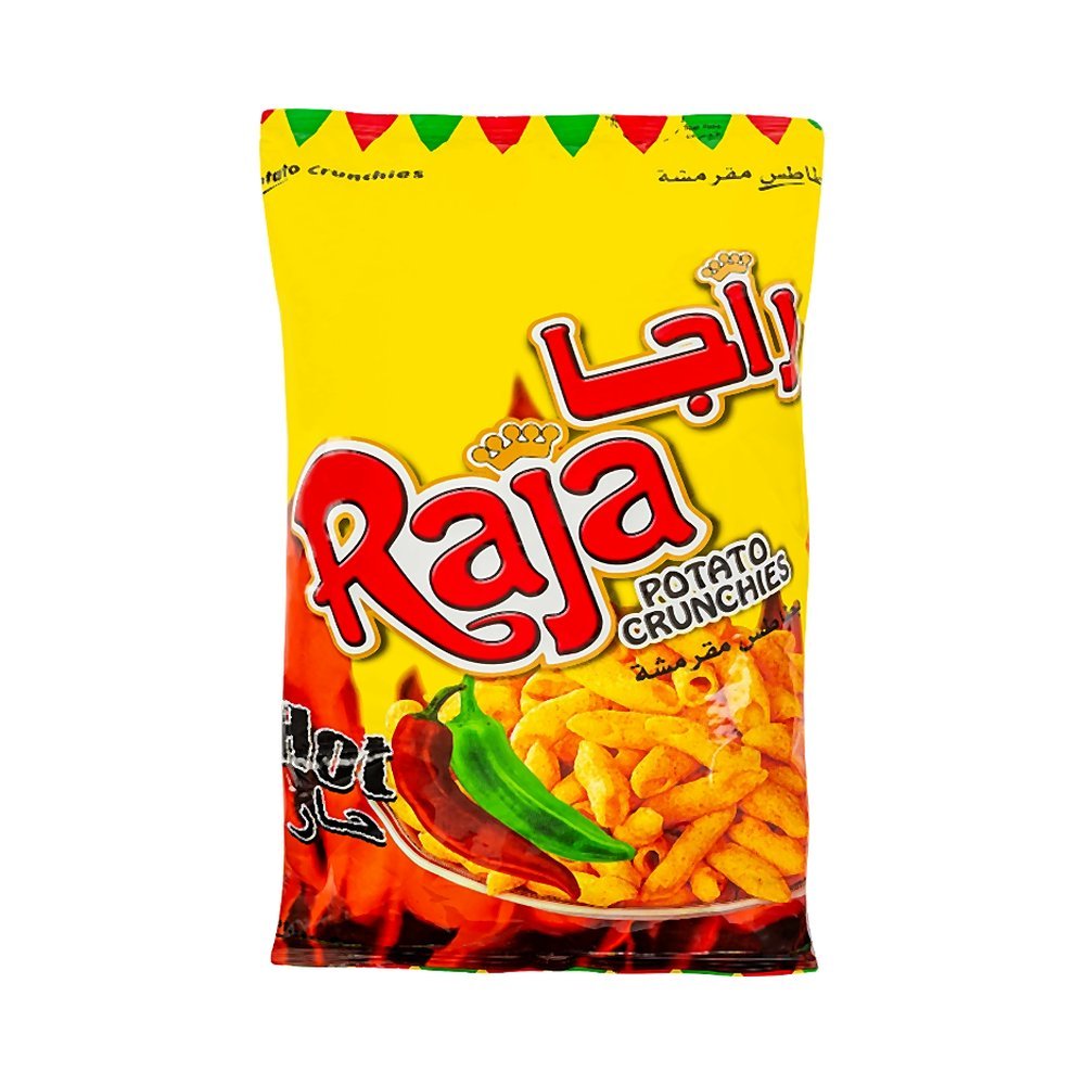 راجا بطاطس كرانشز نكهة حارة 120 غ