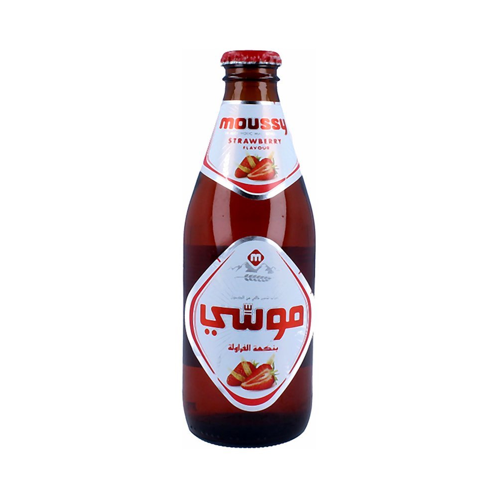 موسي مشروب شعير فراولة ٣٣٠ مل