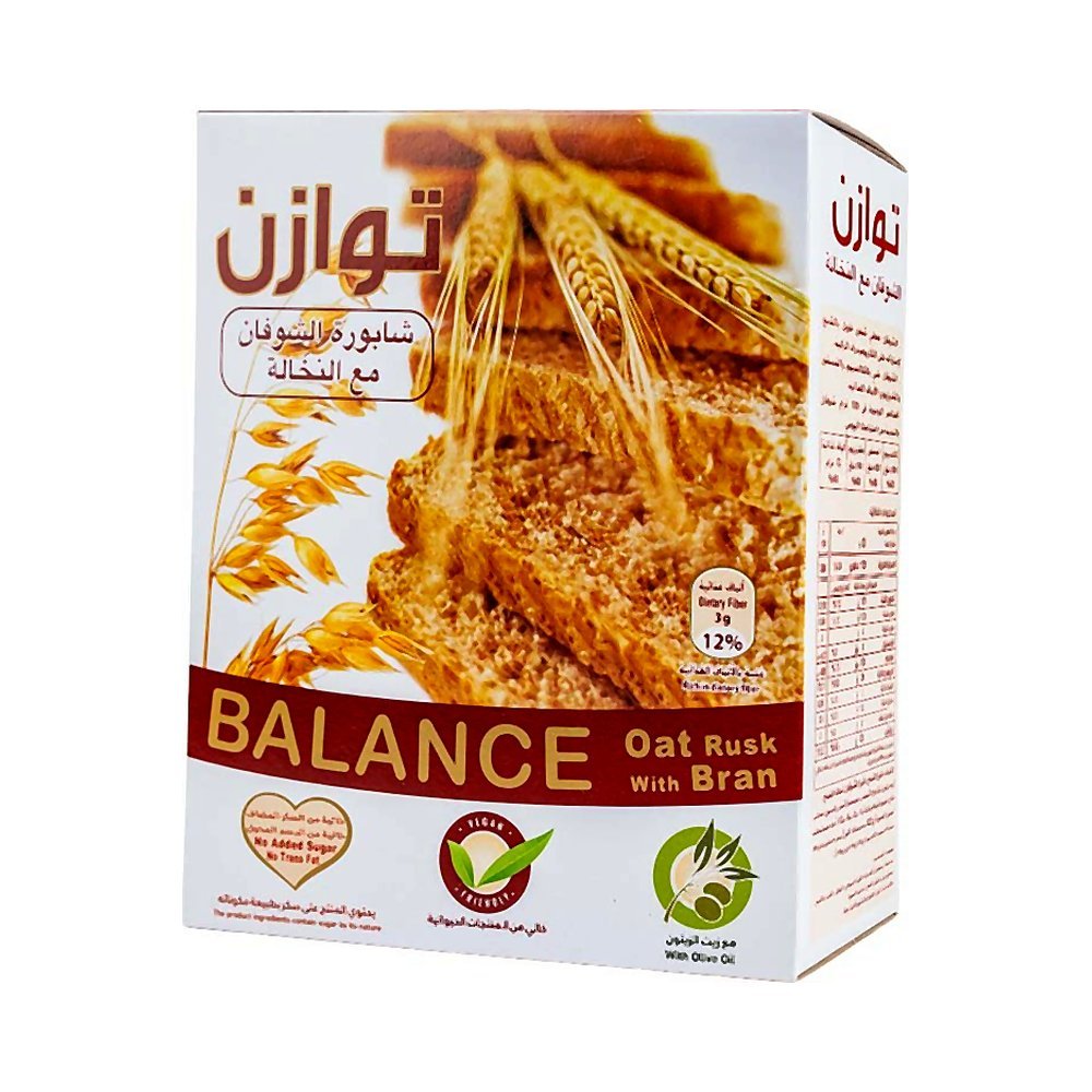 توازن شابورة شوفان مع نخالة 250 جم