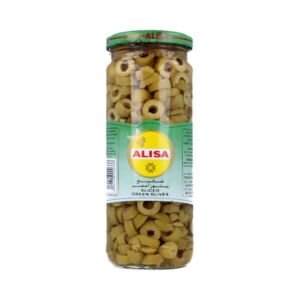 أليسا زيتون أخضر شرائح 230 جم