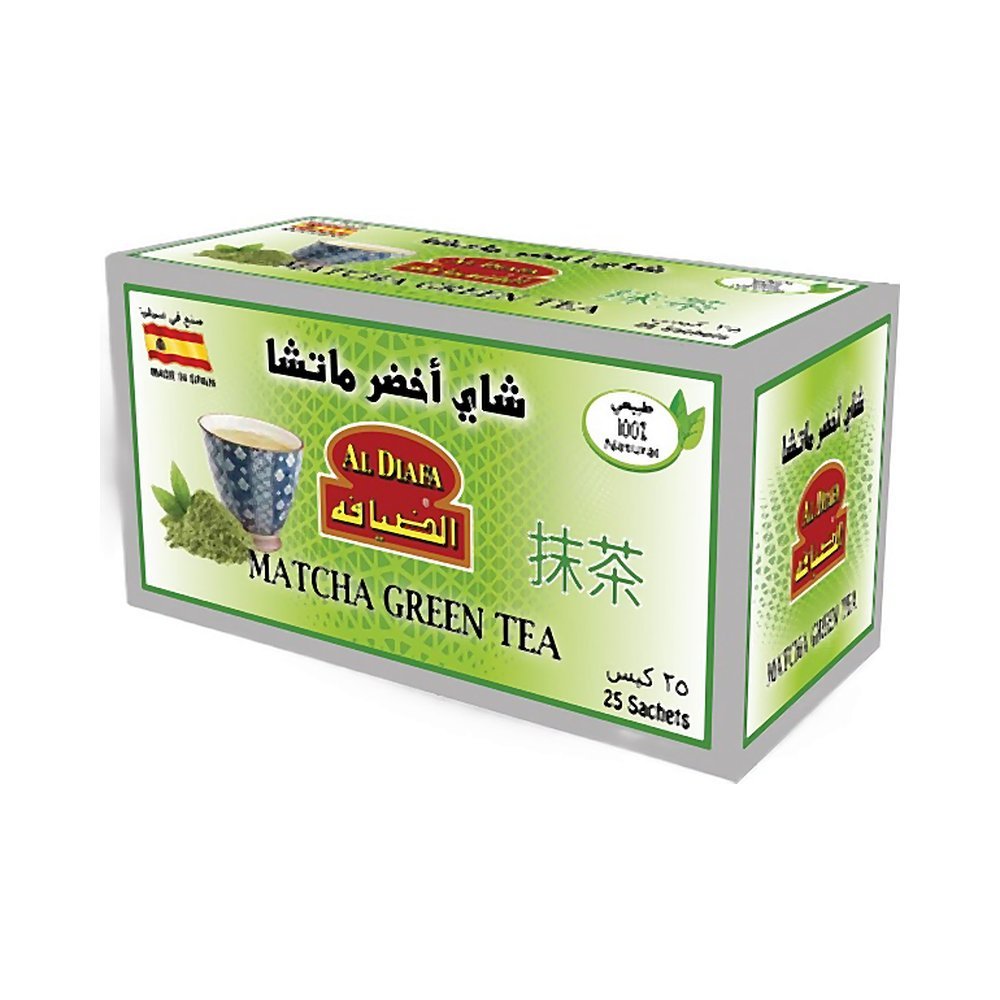 الضيافة شاي ماتشا أخضر 25 كيس