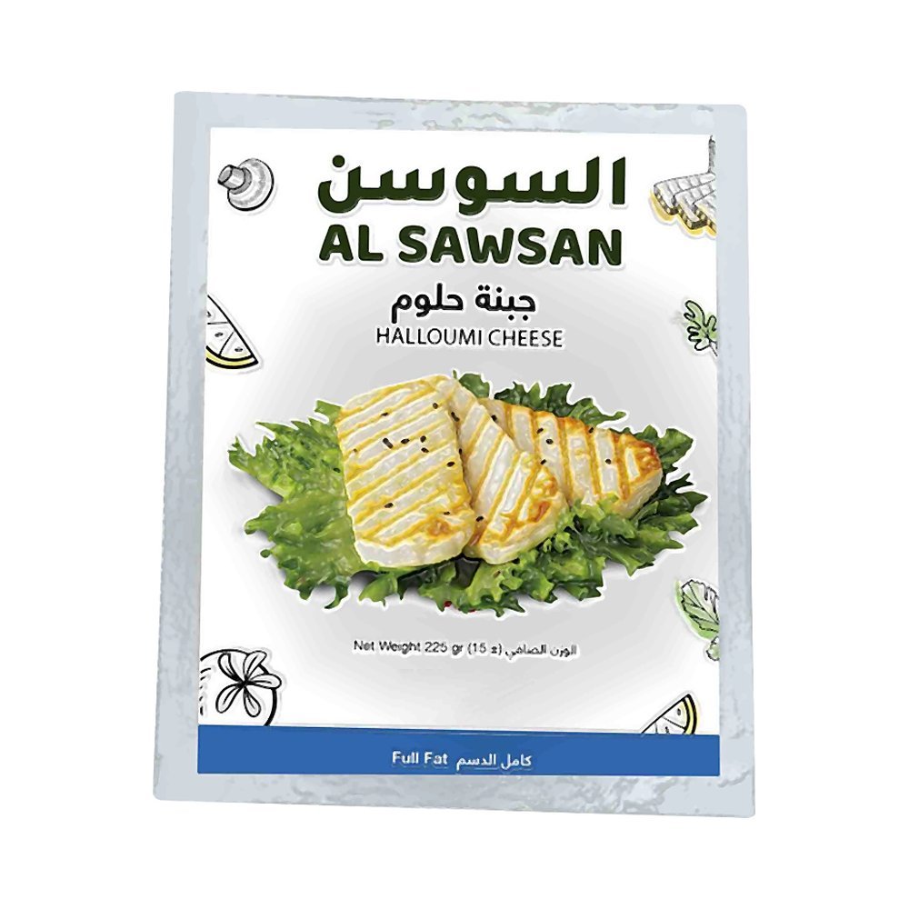 السوسن جبنة حلوم كاملة الدسم 225 جم