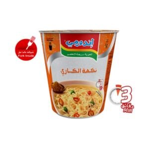 إندومي أكواب شعيرية سريعة التحضير كاري 60 جم