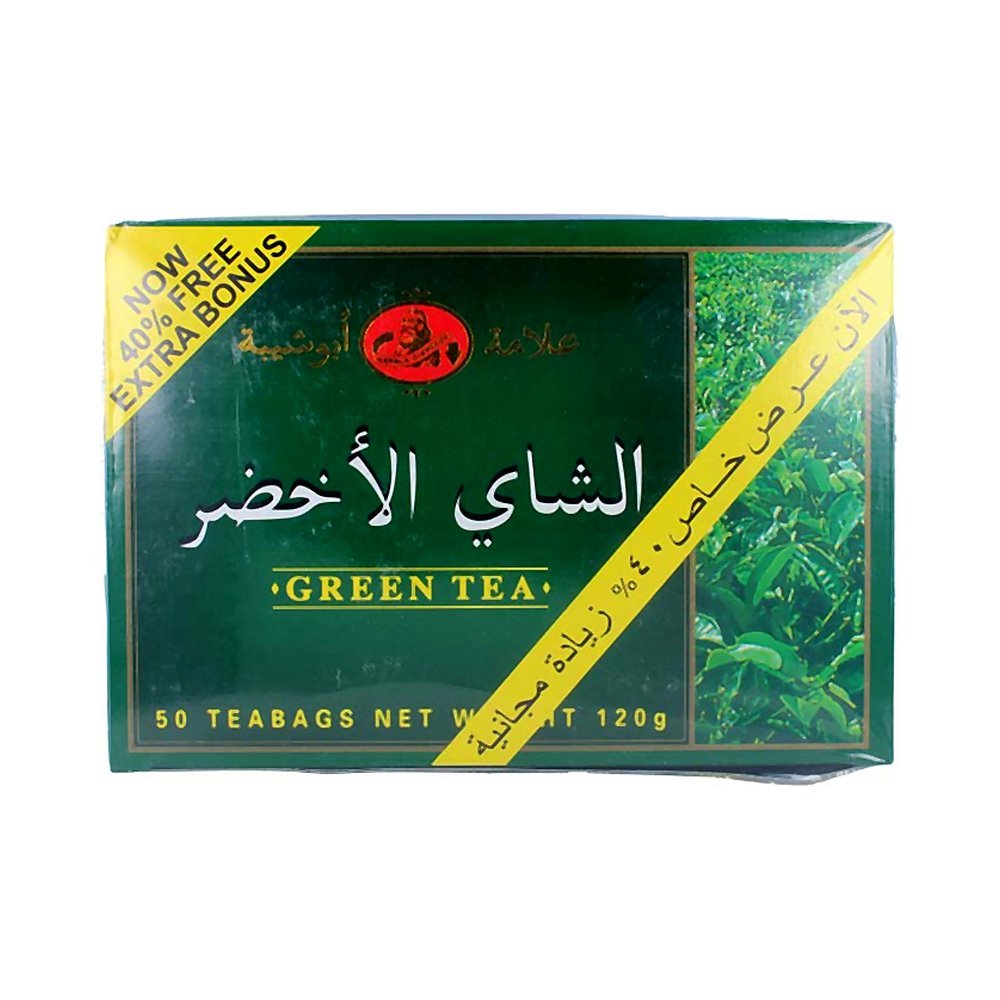 أبو شيبة شاي أخضر 50 كيس
