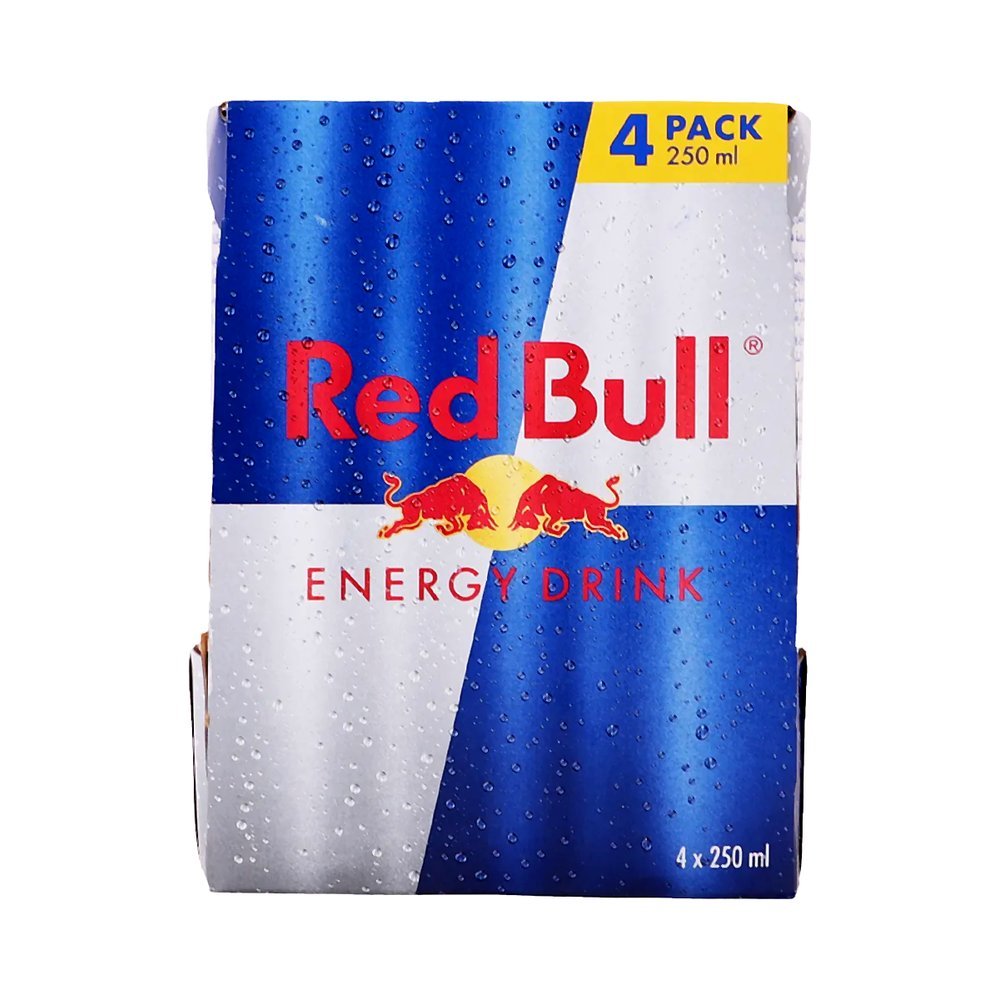 ريد بول مشروب طاقة 4×250 مل